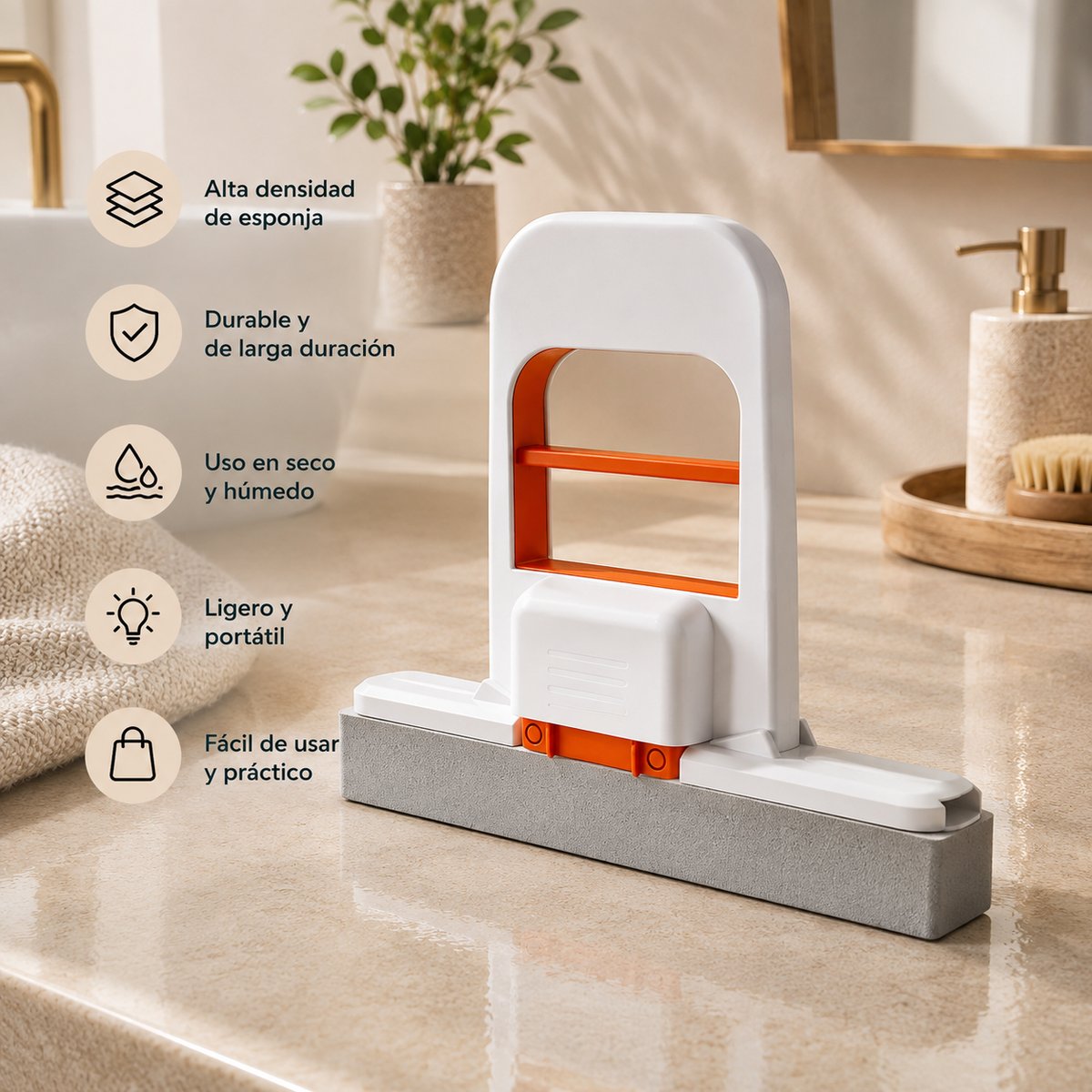 Moplic™ Mini Mopa Autoescurrible